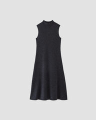 The Cozy-Stretch Sleeveless Midi Dress | Charcoal