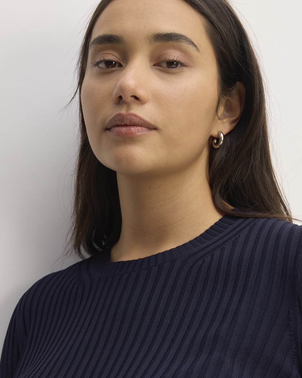 The Viscose Knit Crew | Navy