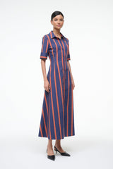 JOAN DRESS | RAILROAD STRIPE