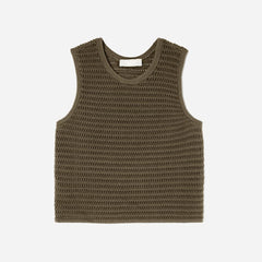 The Crochet Knit Cami | Beech
