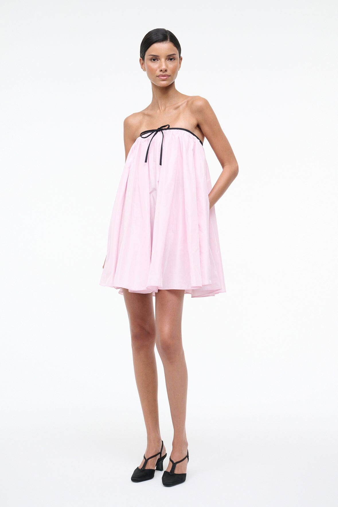 SOFIA DRESS | PUFF PINK