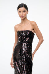 CECE DRESS | ESPRESSO BLACK