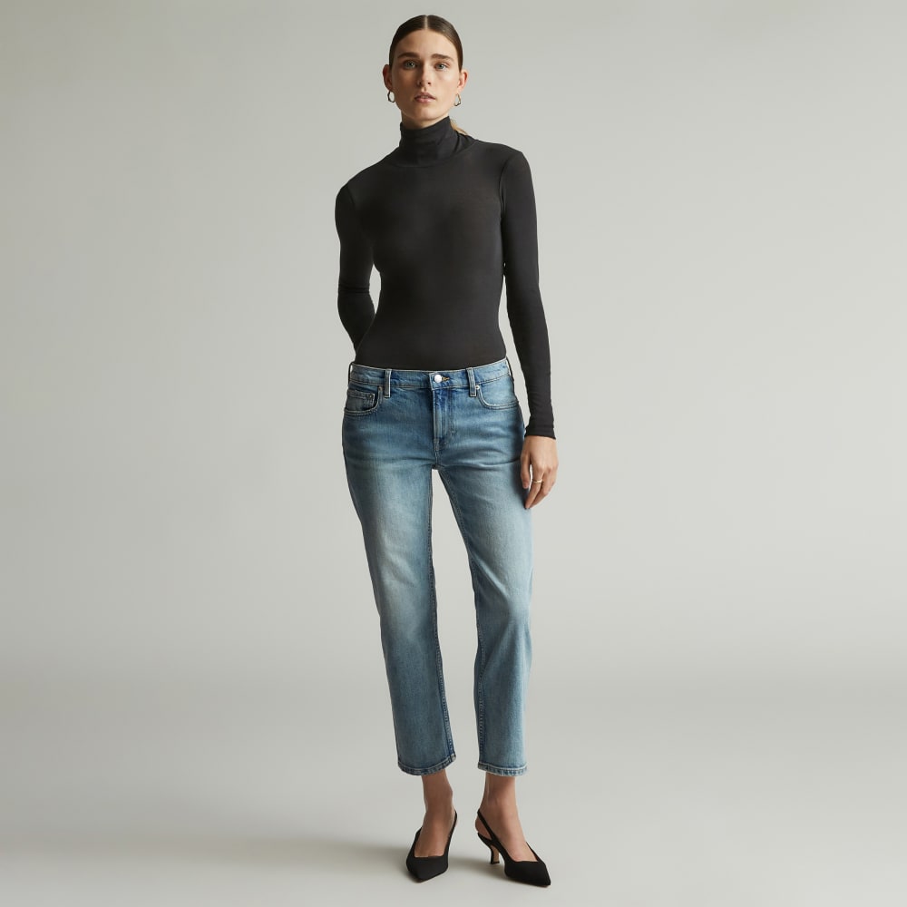 The Low-Rise Shortie Jean | Vintage Light
