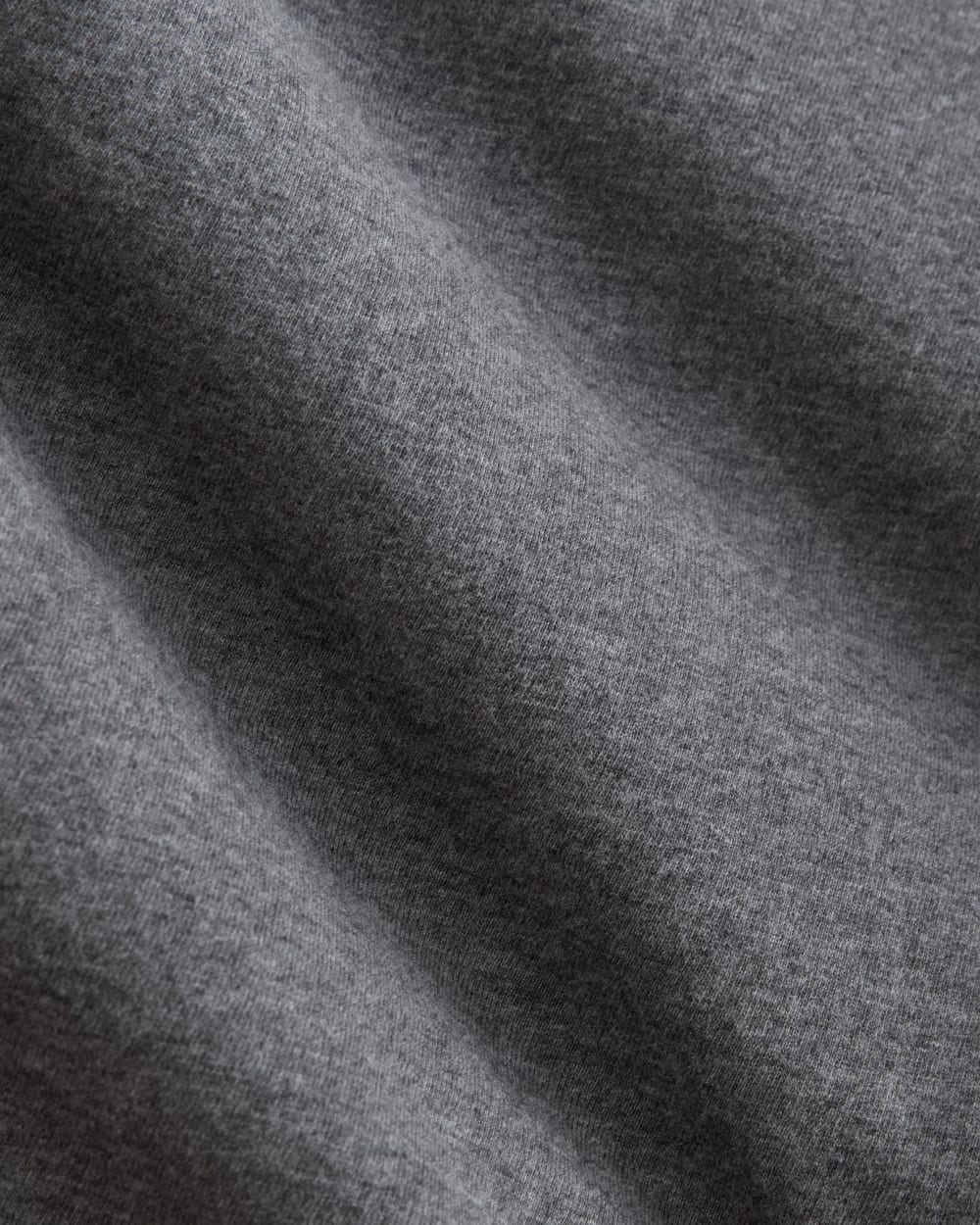 The Box-Cut Tee in Essential Cotton | Heathered Charcoal | No Pocket