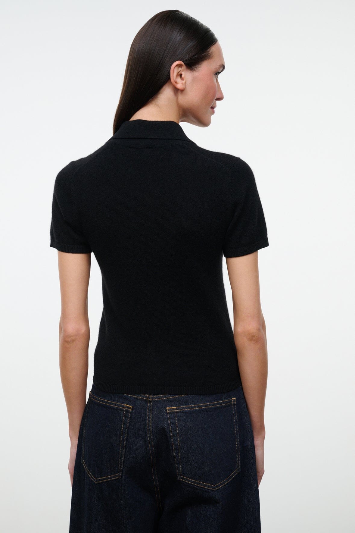 Gino Cashmere Sweater | Black