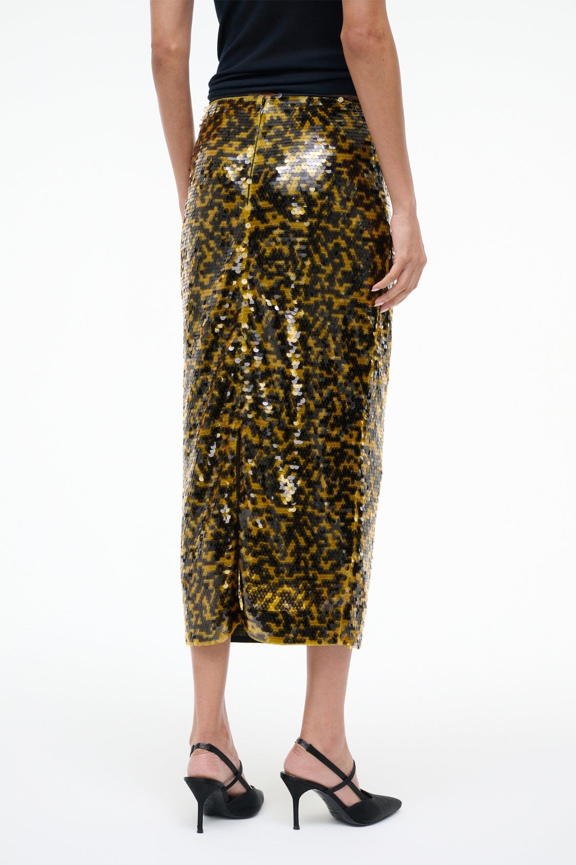 CIARA SKIRT | TURMERIC BLACK