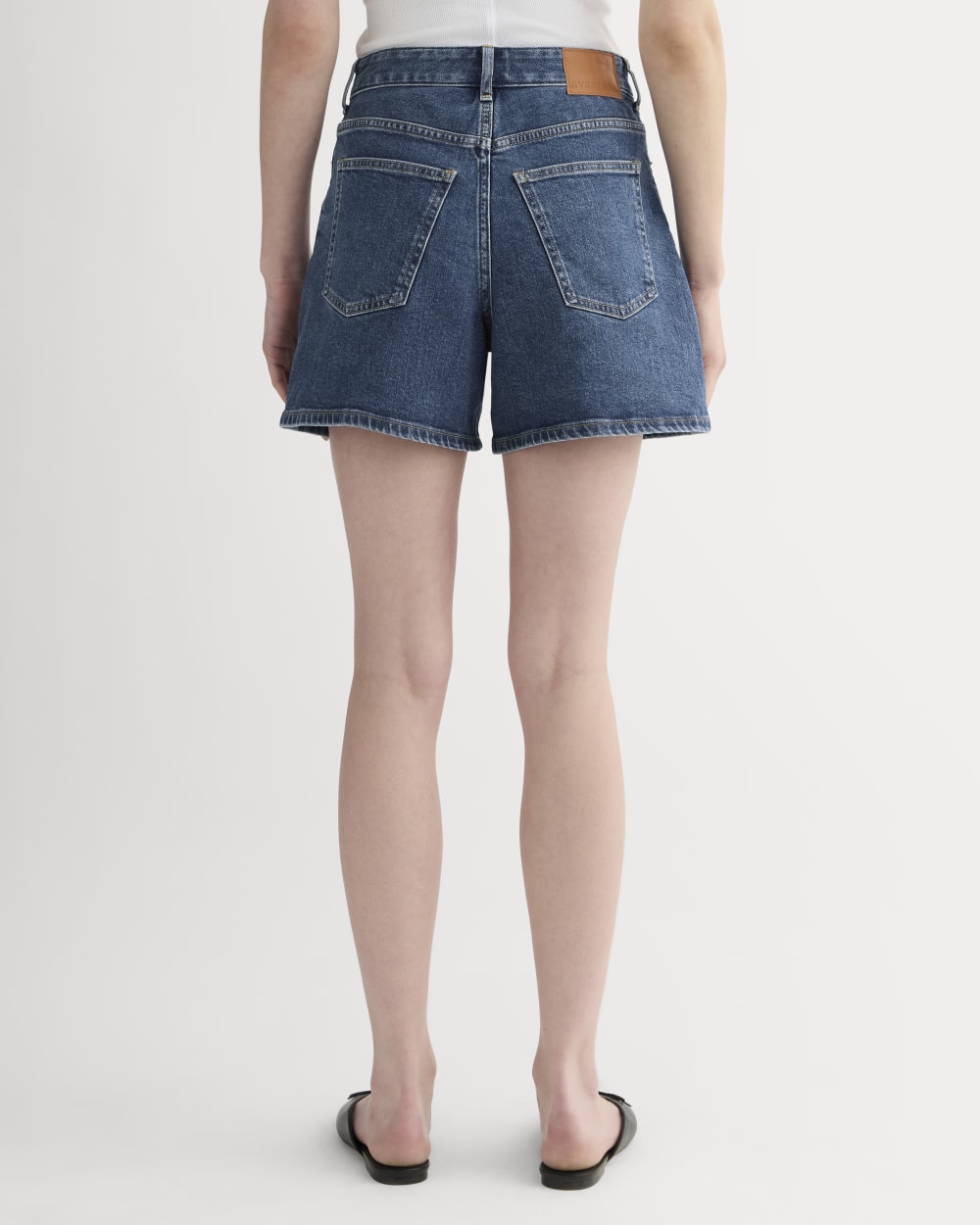 The A-Line Denim Short | Ocean