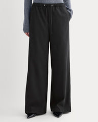 The Pull-On Trouser in Tailor Twill | Black