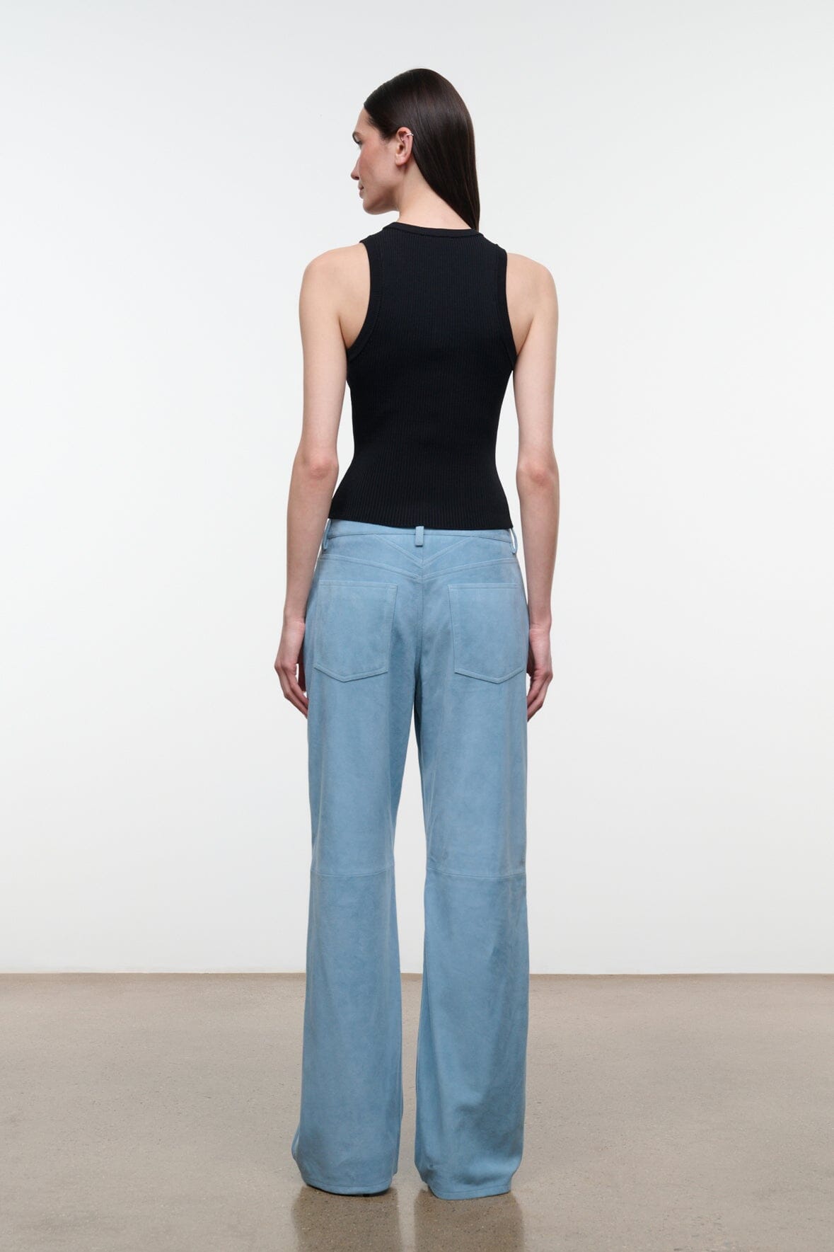 GUS SUEDE PANT | SKY