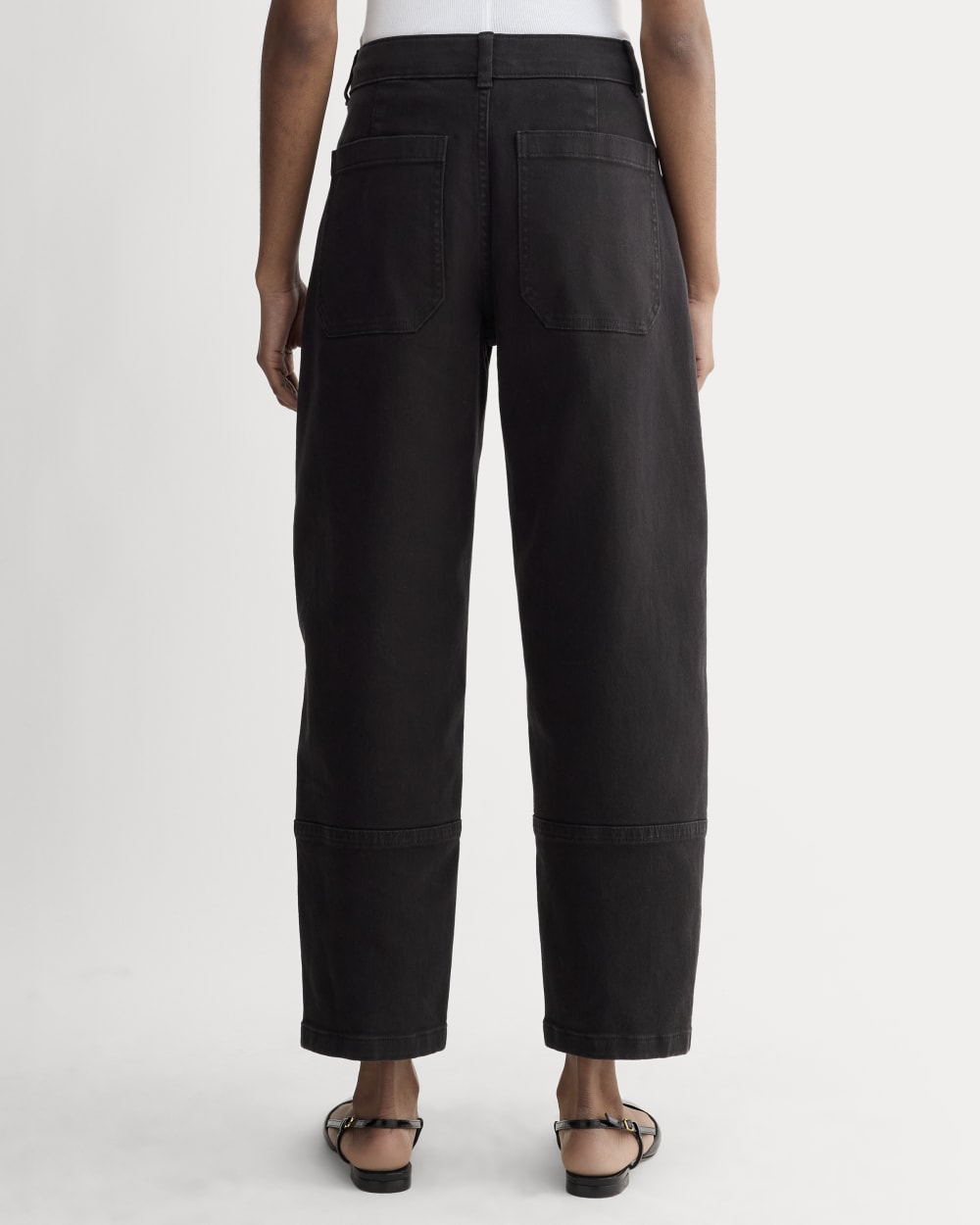 The Utility Barrel Pant | Black | Tall