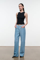 GUS SUEDE PANT | SKY