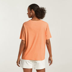 The Air Tee | Orange Chiffon