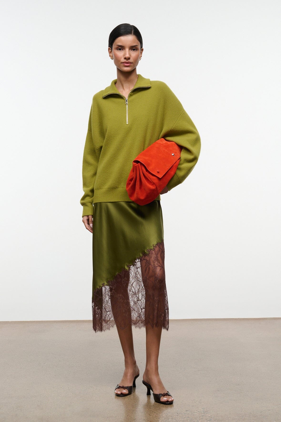 Cy Oversized Bag | Tangelo