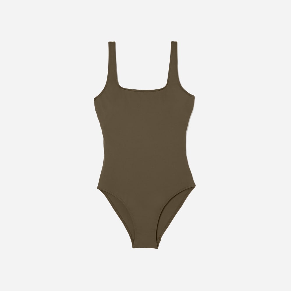 The Square-Neck One-Piece | Beech