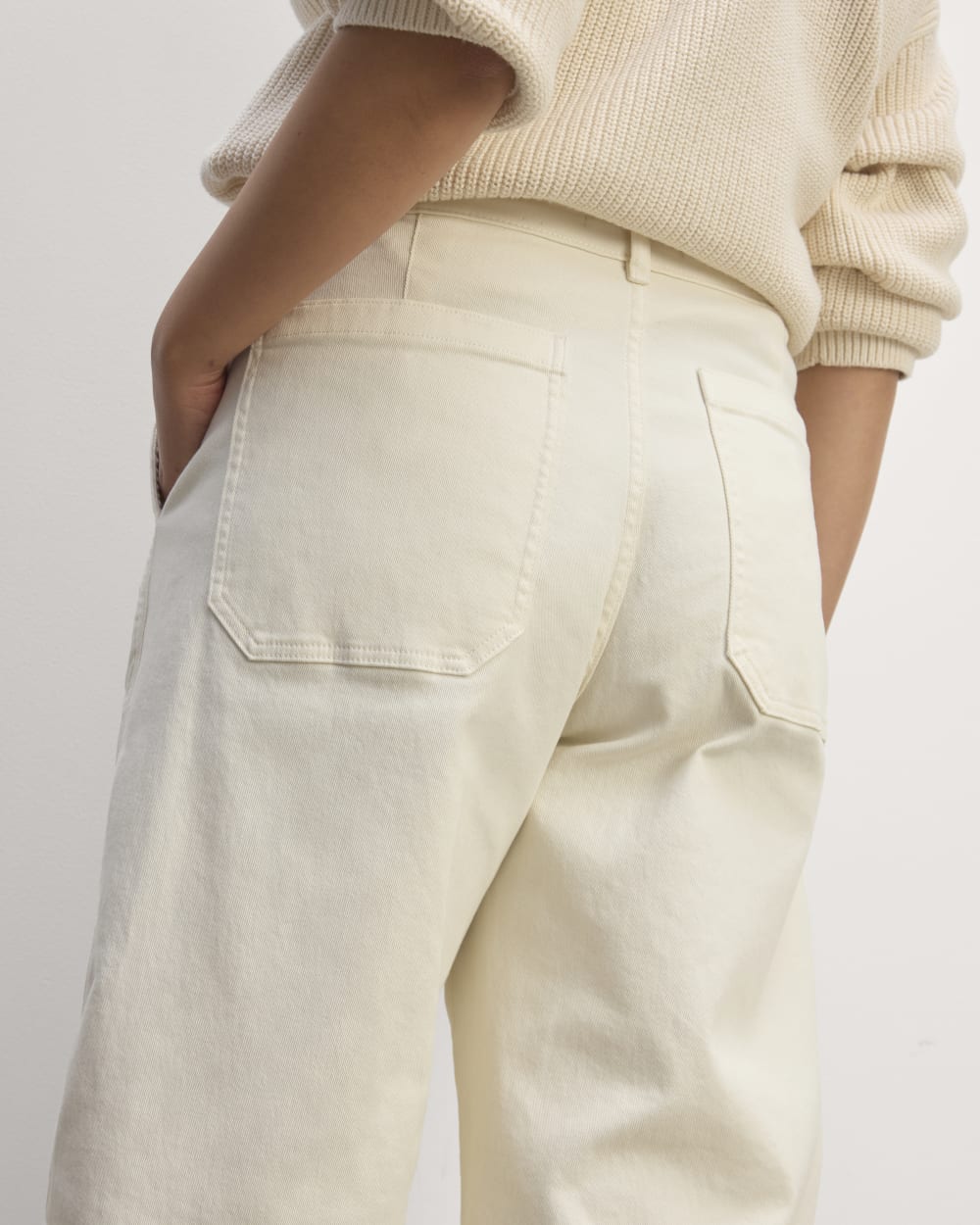 The Utility Curve Pant | Bone