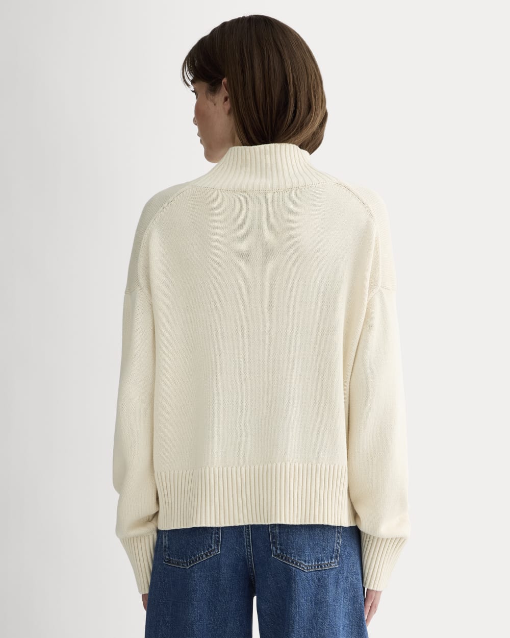 The Boxy Turtleneck in Everyday Cotton | Canvas