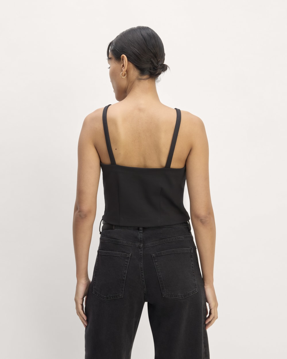 The Dream High-Neck Tank | Black