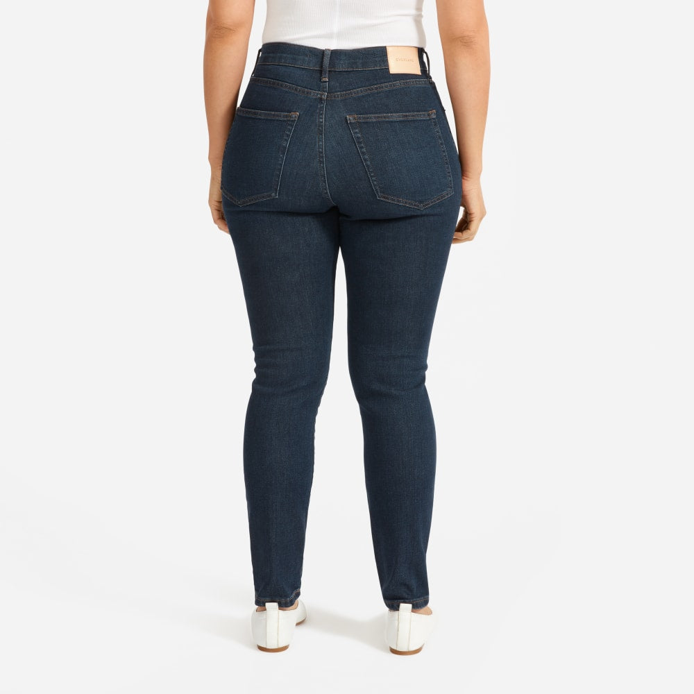 The Authentic Stretch High-Rise Skinny | Deep Indigo | 26.5" Inseam