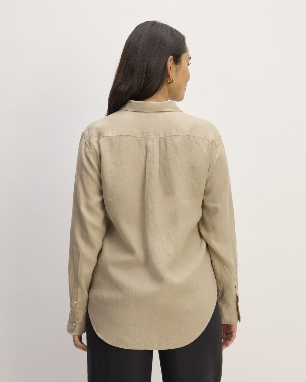 The Must-Have Shirt in Linen | Trench Coat Khaki