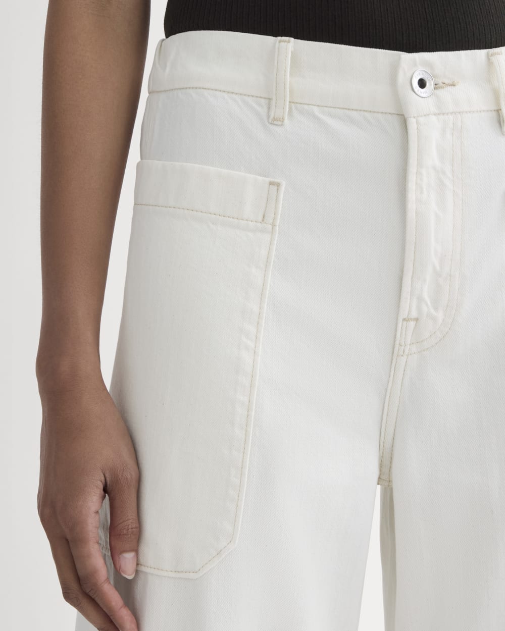 The Gardener Pull-On Jean | Bone