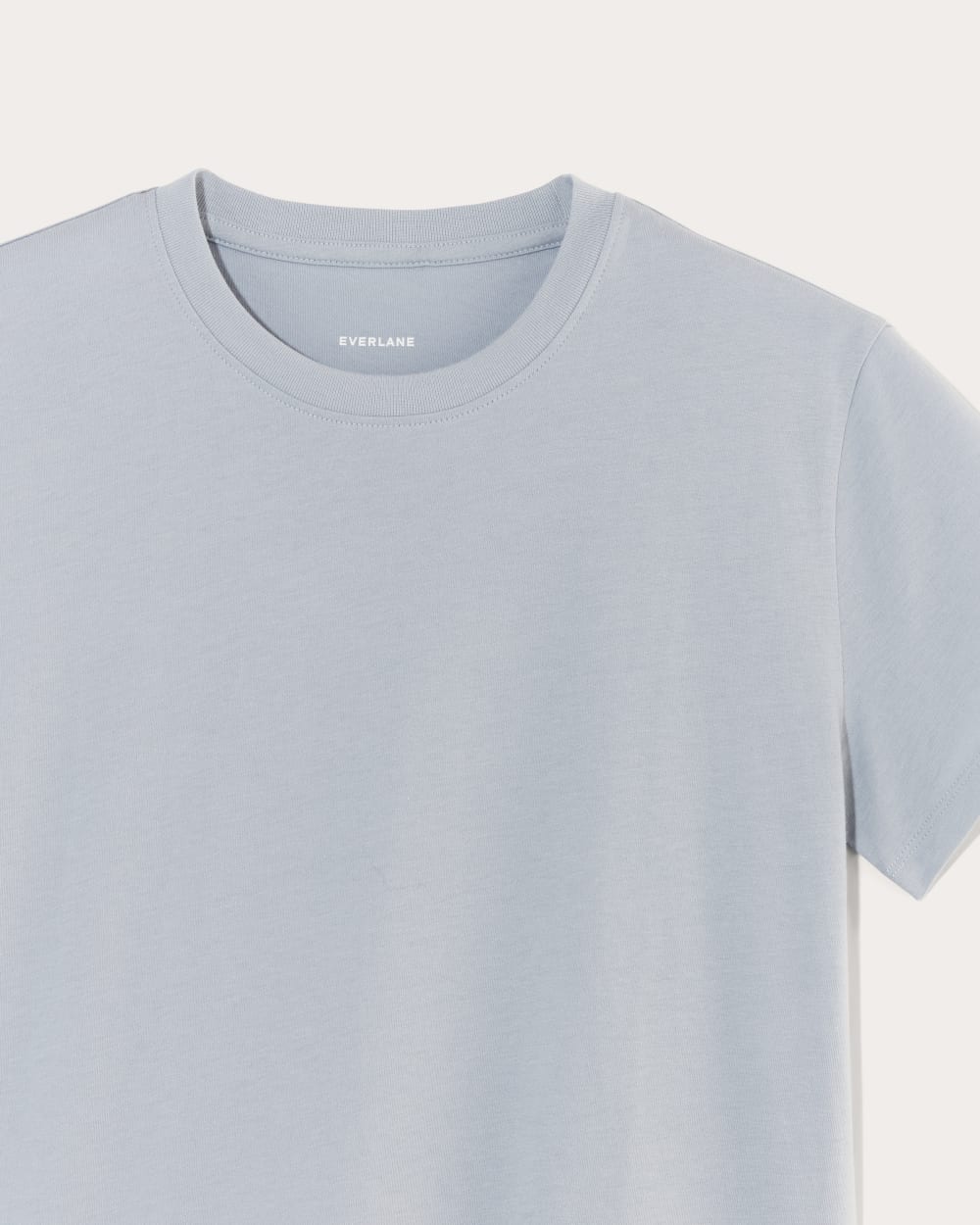 The Box-Cut Tee in Essential Cotton | Blue Slate | No Pocket