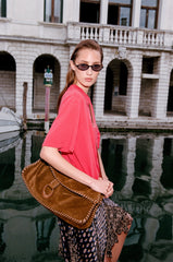 Harlow Messenger Bag | Cigar