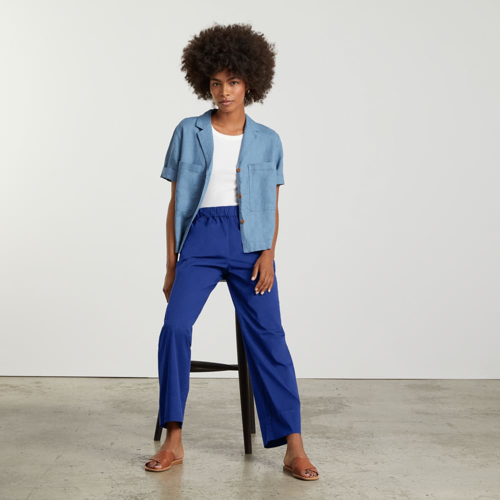 The Easy Pant | Cobalt