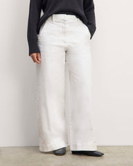 The Phoebe Trouser | White