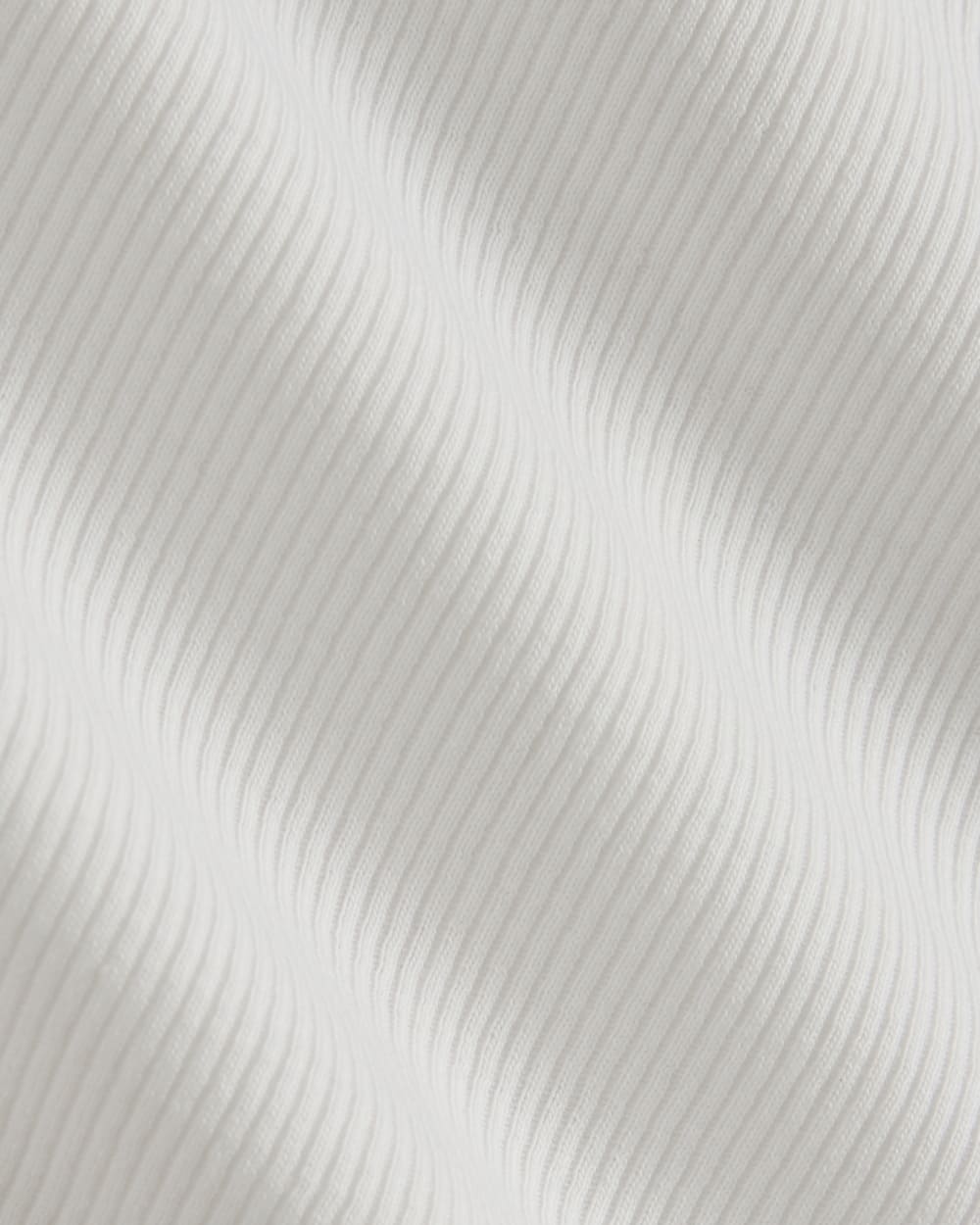 The Luxe Rib Square-Neck Tank | White