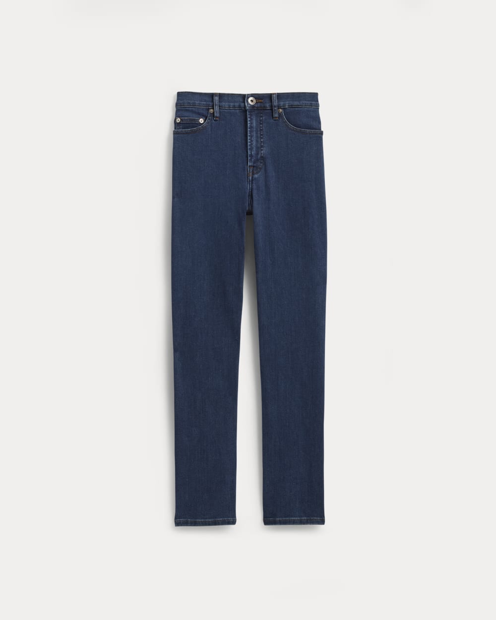 The High-Key Stovepipe Jean | Dark Indigo