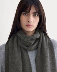 The Cabin Scarf | Heathered Soot