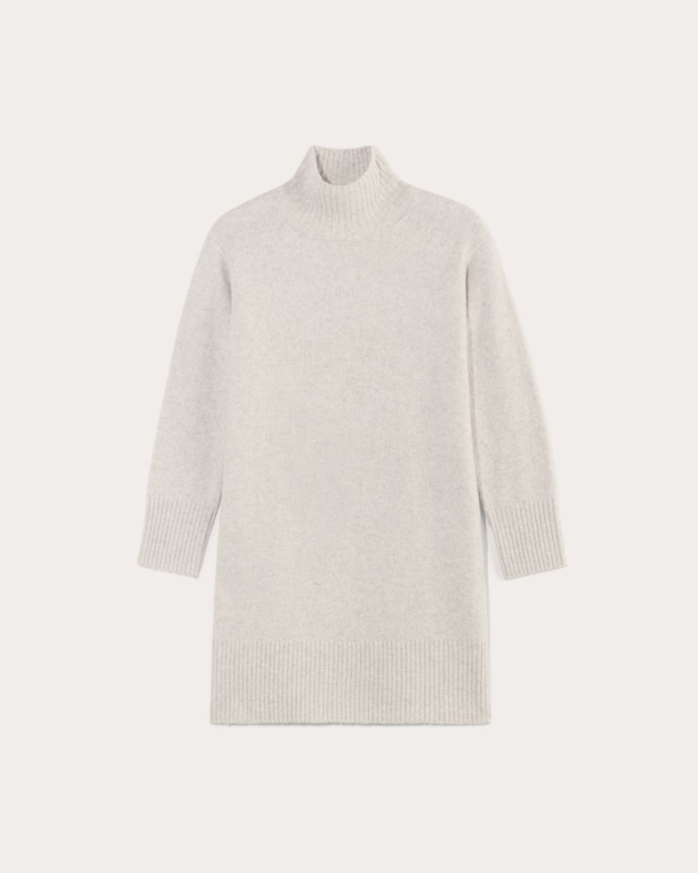 The Sweater Dress in Plush Cotton | Heathered Oat