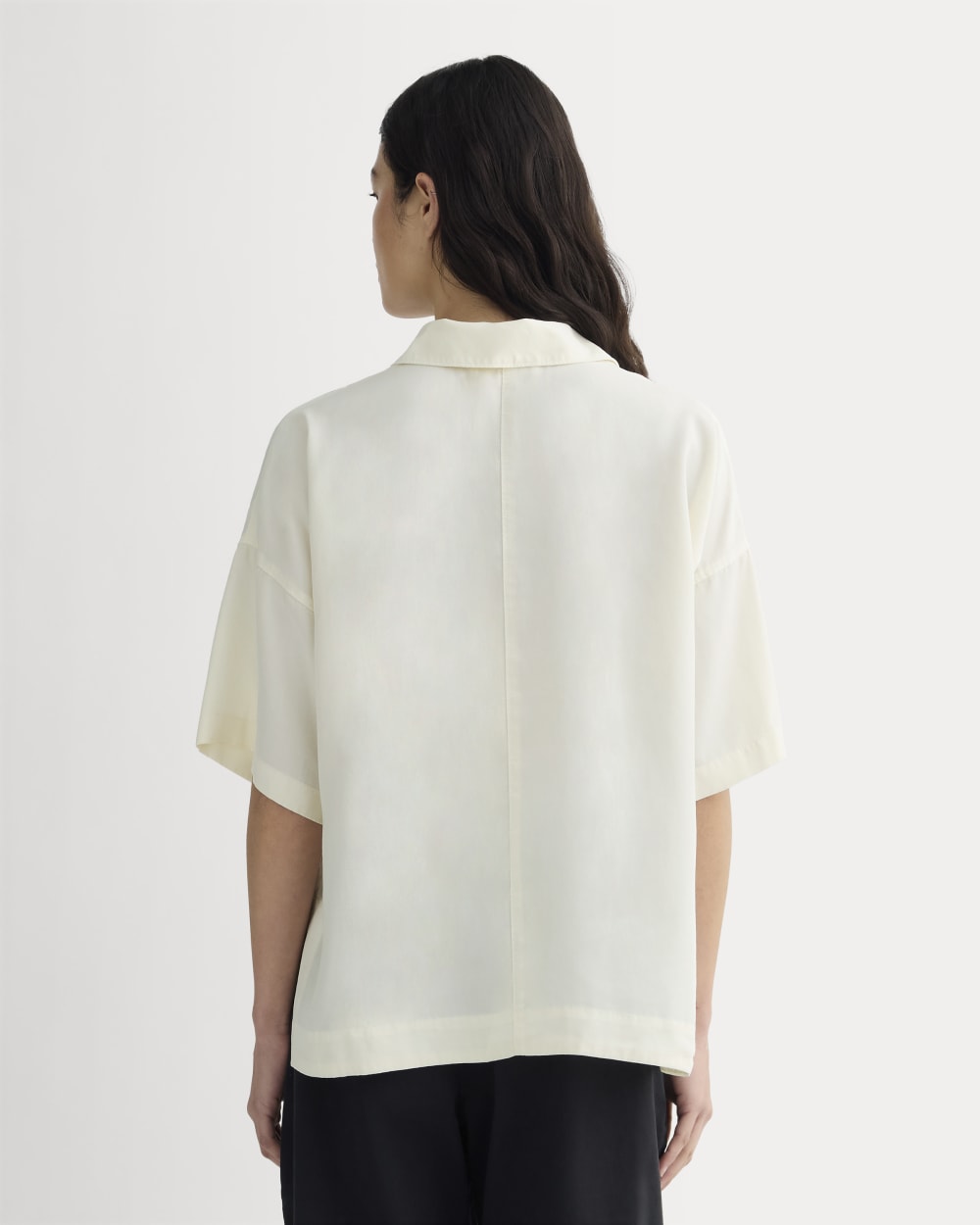 The Short-Sleeve Square Shirt in Butterlite | Bone