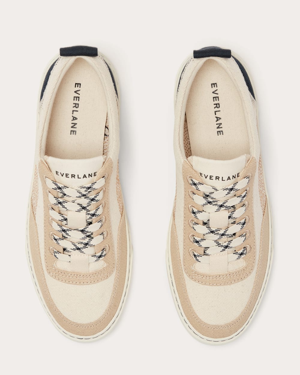The Tread-Bare Sneaker | Natural Canvas / Dark Sapphire / Argan Oil