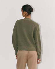 The Boxy Cardigan in Everyday Cotton | Kalamata