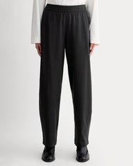 The Off-Duty Barrel Pant | Black