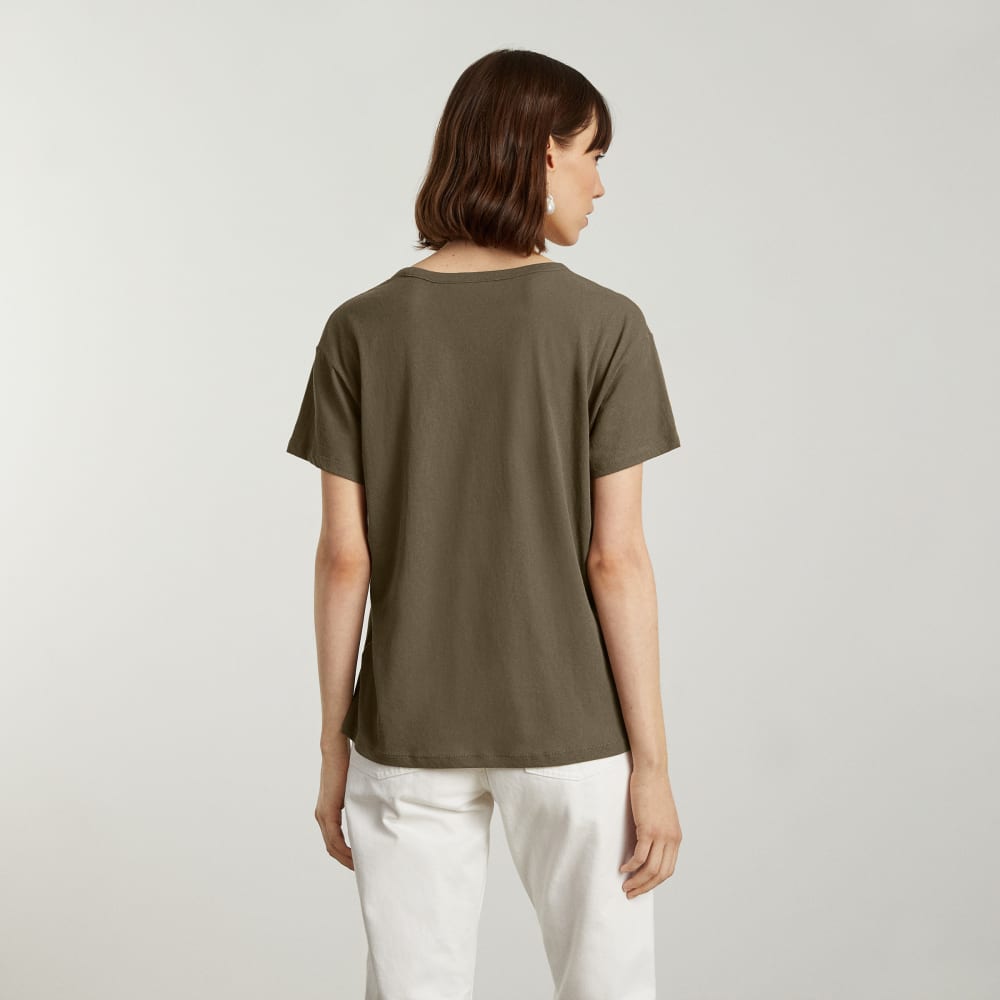 The Air Scoop-Neck Tee | Beech