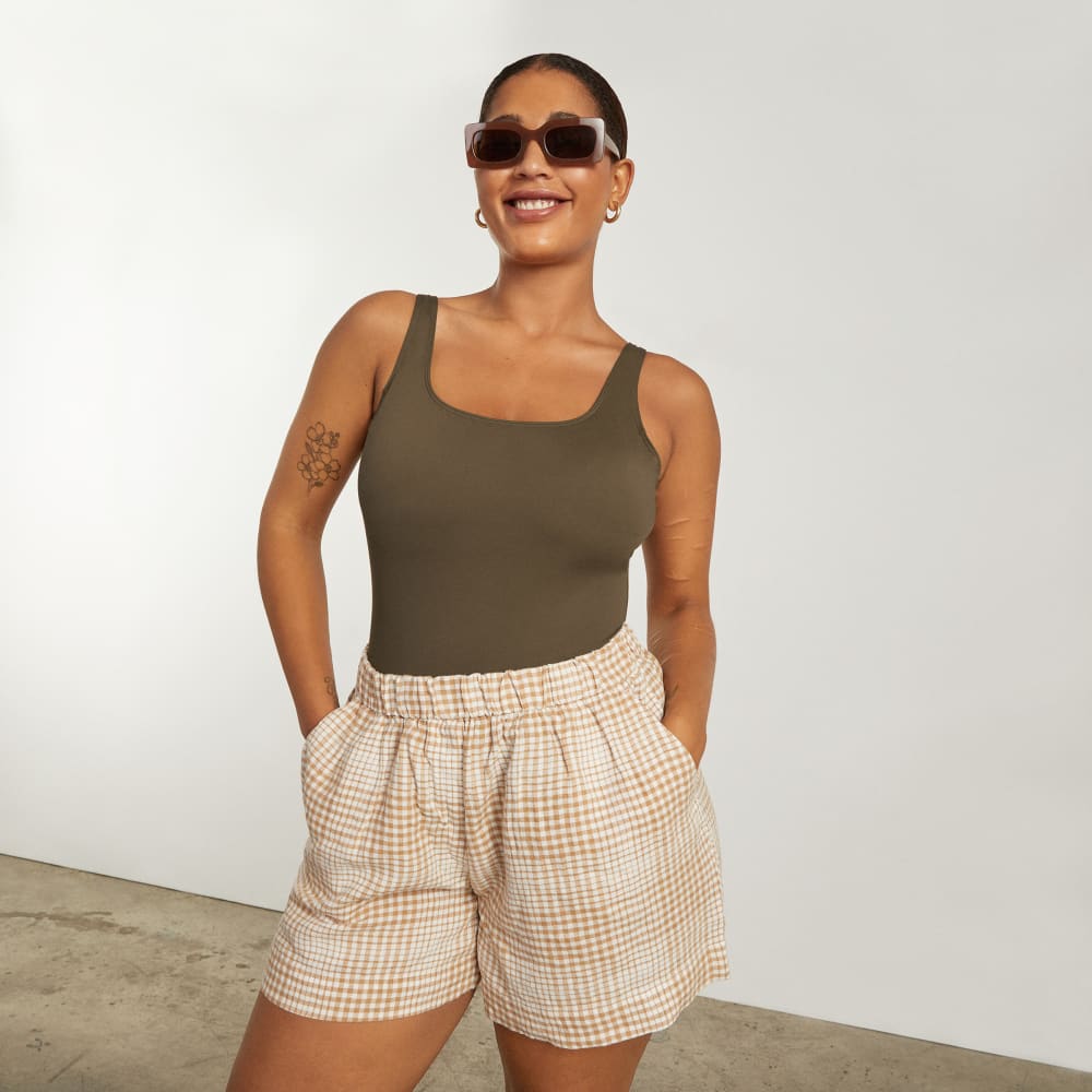 The Square-Neck One-Piece | Beech