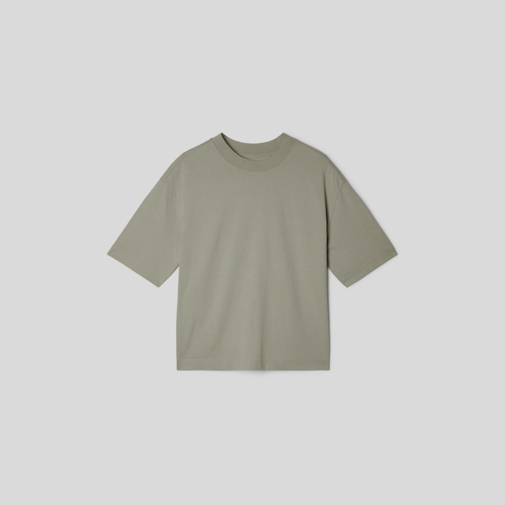 The Premium Weight Relaxed Tee | Seagrass