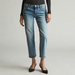 The Low-Rise Shortie Jean | Vintage Light