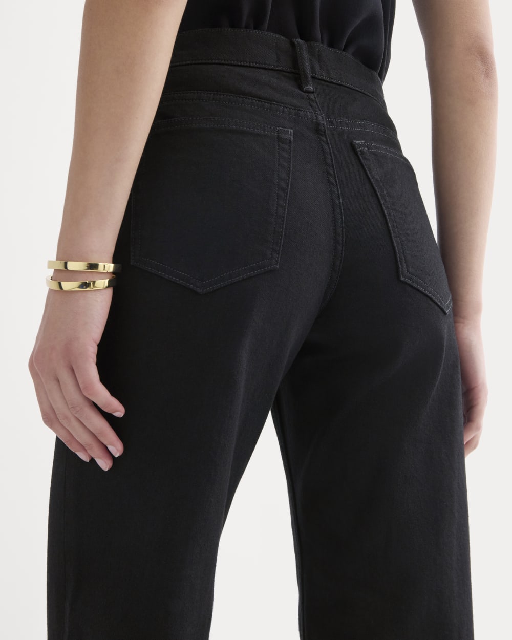 The Column Jean | Black | 33" Inseam