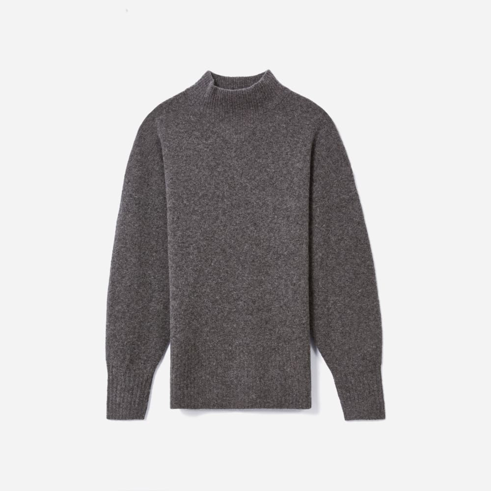 The Cozy-Stretch Pullover | Heathered Charcoal