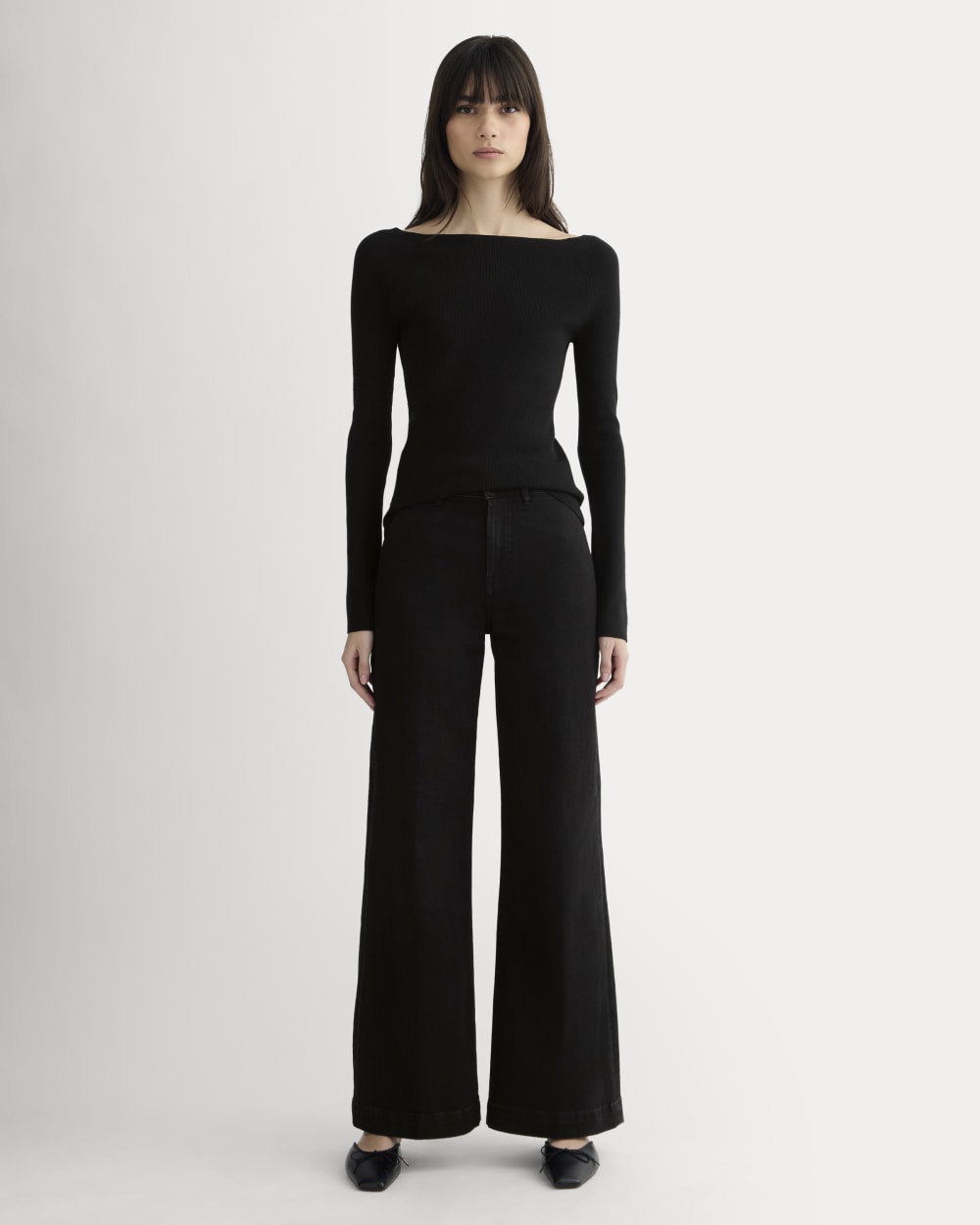 The High-Key Jean | Black