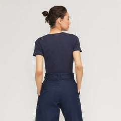 The Organic Cotton Crew Tee | Navy