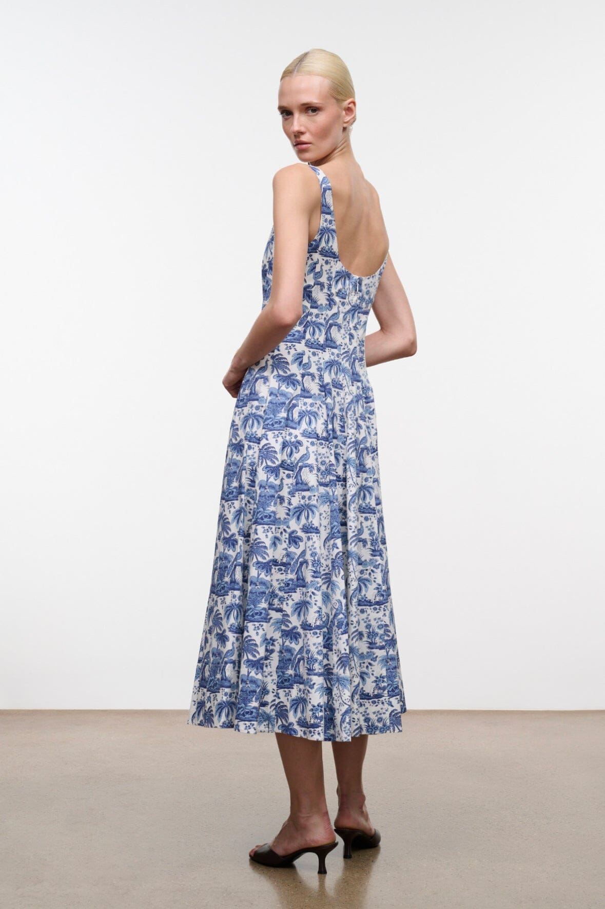 WELLS DRESS | BLUE TOILE