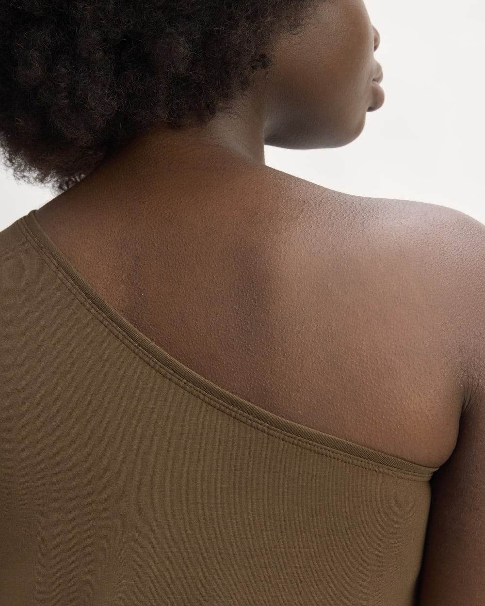 The Form One-Shoulder Tank | Cocoa