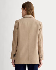 The Oversized Blazer in Buttersmooth | Ash Brown