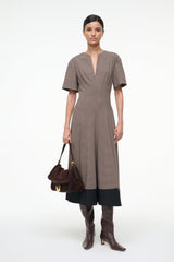 FRANCES DRESS | HOUNDSTOOTH