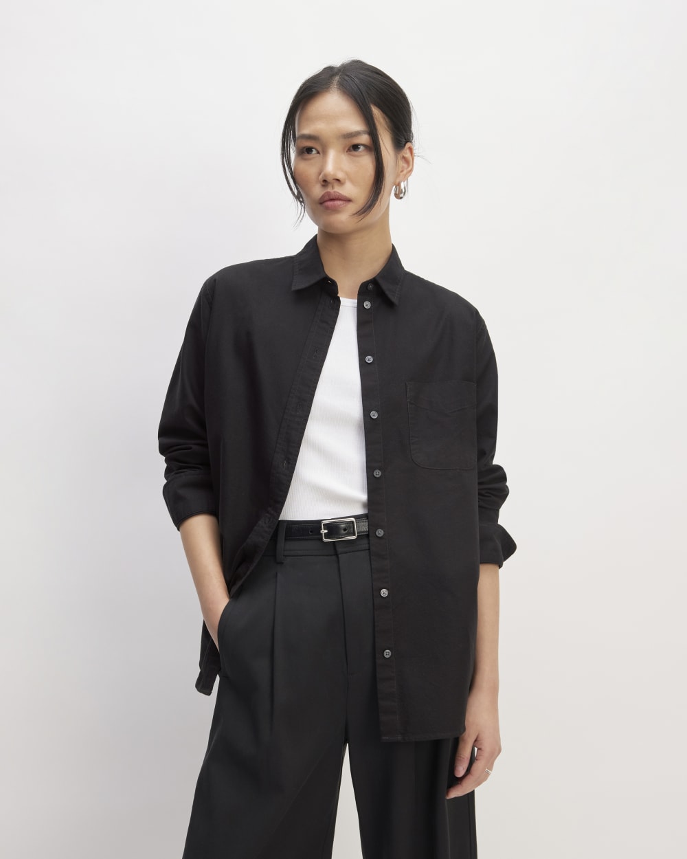 The Must-Have Oxford Shirt | Black