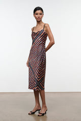 EVANGELINE SILK MIDI DRESS | STUDIO